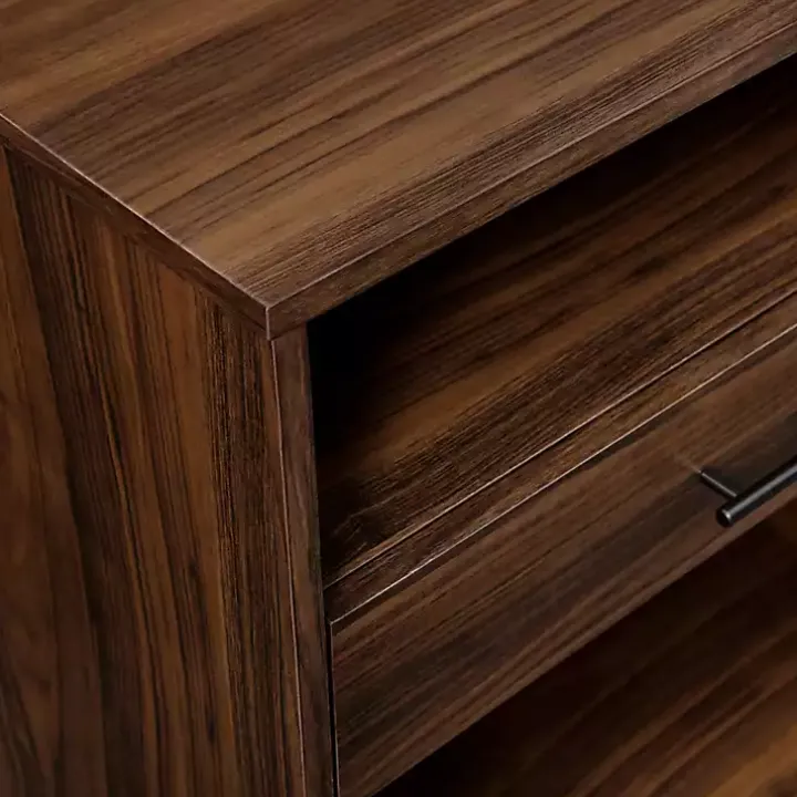 Doreen Dark Brown Hairpin Console Table