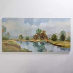 Down by the River Canvas Art Print