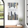 Dream Big Wood Slat Wall Plaque
