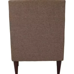 Emma Pecan Upholstered Accent Chair