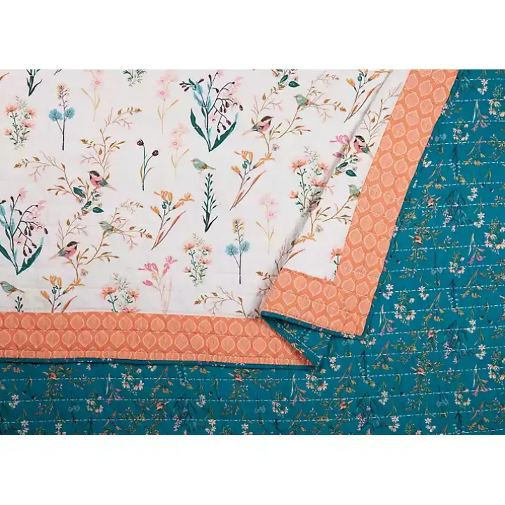 English Garden Full/Queen 3-pc. Quilt Set