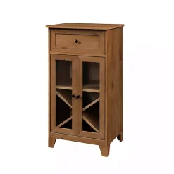English Oak Double Door Reeves Cabinet