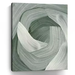 Enriched Emerald Canvas Art Print, 24x30 in.