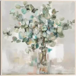 Essential Greens II Framed Canvas Print, 35x35 in.