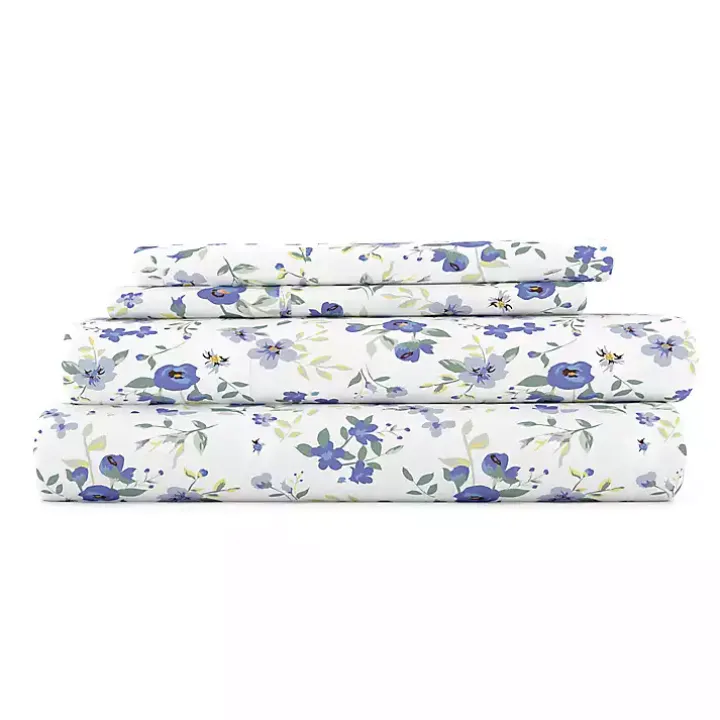 Floral Farmhouse 4-pc. Full Sheet Set
