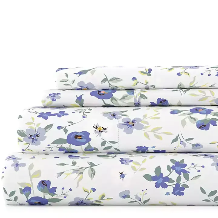 Floral Farmhouse 4-pc. Full Sheet Set
