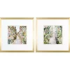 Floral Garden Path Framed Art Prints, Set of
