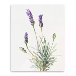 Floursack Lavender III Linen Canvas Art Print