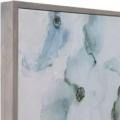 Flowering Indigo Floral Framed Art Print