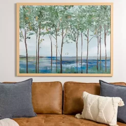 Forest Peak II Wood Framed Art Print