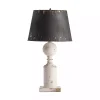 Fran Farmhouse Metal Shade Table Lamp