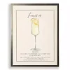 French 75 Framed Art Print