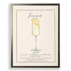 French 75 Framed Art Print