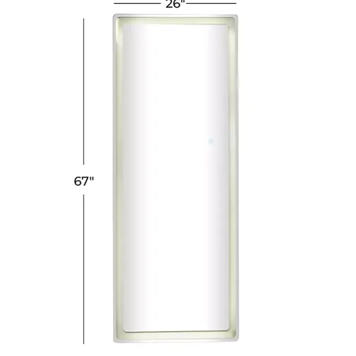 Full Length LED Wall Mirror, 67 in.