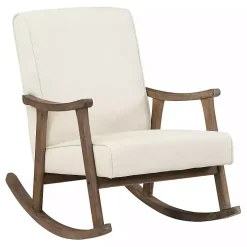 Gainsborough Ivory Upholstered Rocking Chair