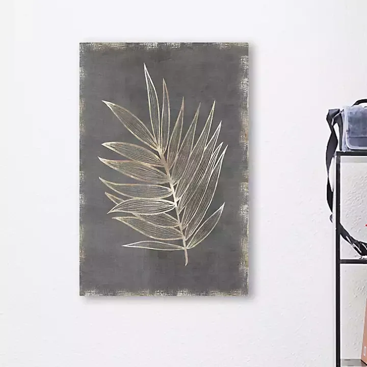 Gilded Botanical I Canvas Art Print