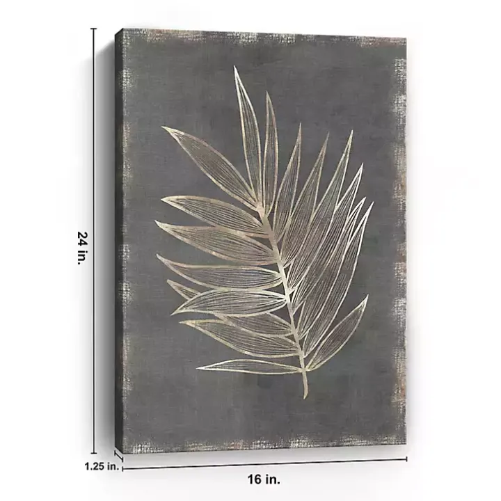 Gilded Botanical I Canvas Art Print