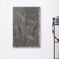 Gilded Botanical III Canvas Art Print