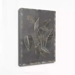 Gilded Botanical III Canvas Art Print