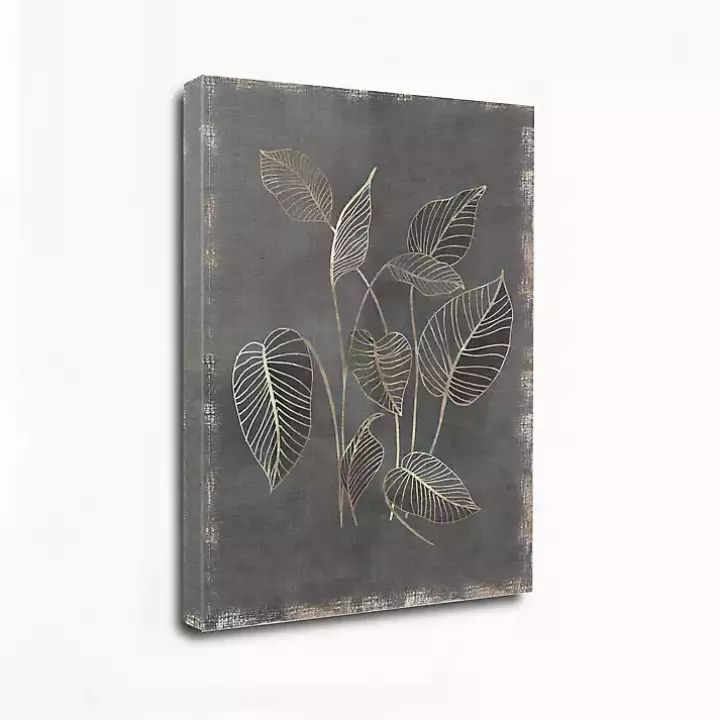 Gilded Botanical III Canvas Art Print