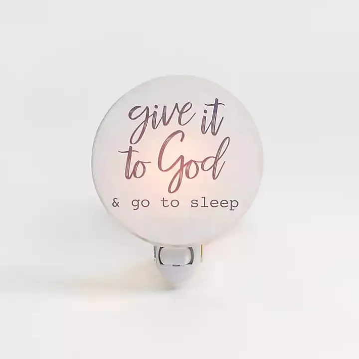 Give it to God Night Light