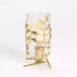 Glass Gold Leaf Uplight