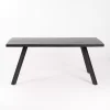 Glenn Midnight Wood Rectangular Dining Table
