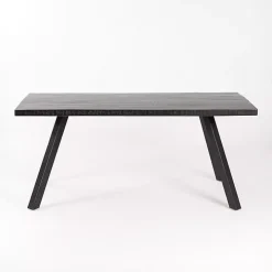 Glenn Midnight Wood Rectangular Dining Table