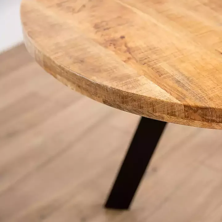 Glenn Natural Wood Dining Table