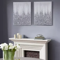 Glimmer Gradient 2-pc. Abstract Wall Art
