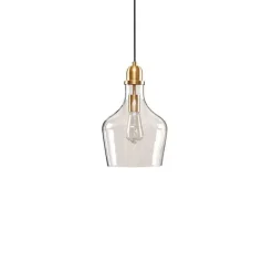 Gold Glass Avalon Pendant Light