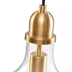Gold Glass Avalon Pendant Light