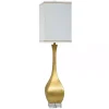 Gold Leaf Contemporary Buffet Lamp