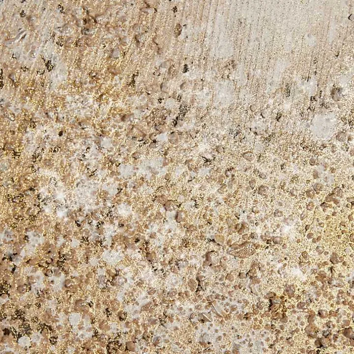 Golden Glimmer Canvas Art Prints, Set of 2