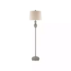 Gray Algood Metal Floor Lamp
