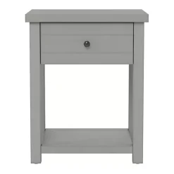 Gray Bailie Wooden Side Table