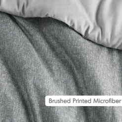 Gray Chambray 2-pc. Twin/Twin XL Comforter Set