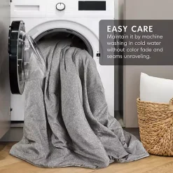 Gray Chambray 2-pc. Twin/Twin XL Comforter Set