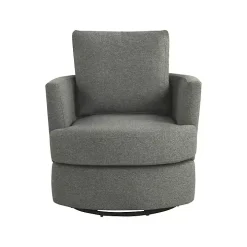 Gray Elmhurst Swivel Accent Chair