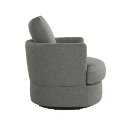 Gray Elmhurst Swivel Accent Chair