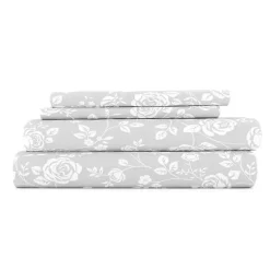 Gray Garden 3-pc. Twin Sheet Set