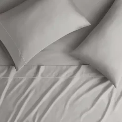 Gray Pima Cotton Sateen 4-pc. King Sheet Set