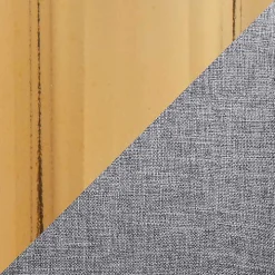 Gray Torino Gold Leg Counter Stools, Set of 2