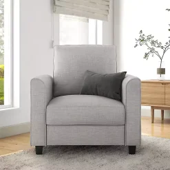 Gray Upholstered Jorden Accent Chair