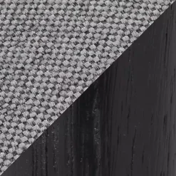 Gray Upholstered Midcentury Modern Accent Chair