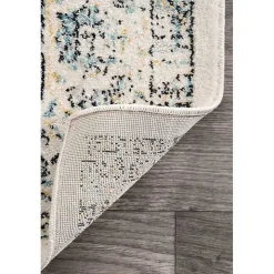 Gray Verona Medallion Area Rug, 5x7