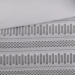 Gray Woven Jacquard California King Comforter Set