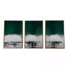 Green Malachite Canvas Art Prints, Set of 3