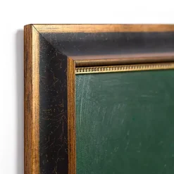 Green Peacock Framed Art Print