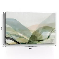 Green Spectre Canvas Art Print